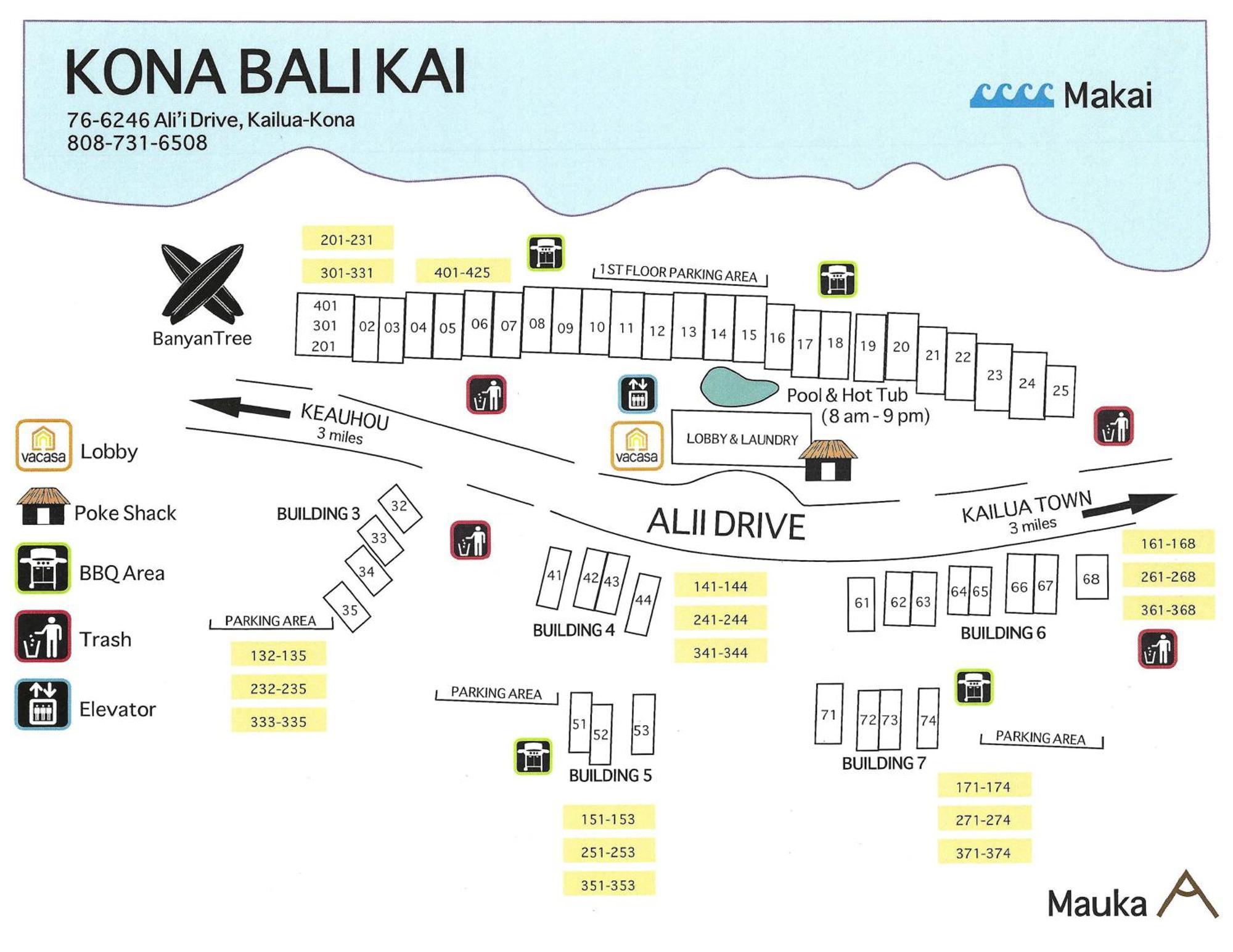 Kona Bali Kai #334 Hotel Kailua-Kona Værelse billede